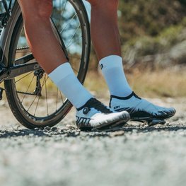 ALÉ Klassische Fahrradsocken - TEAM  - Weiß