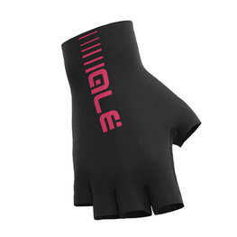 ALÉ Fingerlose Fahrradhandschuhe - SUNSELECT CRONO - Rosa/Schwarz
