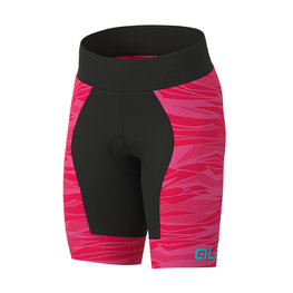 ALÉ Fahrradshorts ohne Träger - ROCK KIDS - Rosa/Schwarz