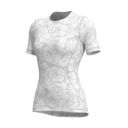 ALÉ Kurzarm Fahrrad-Shirt - PETUNIA LADY - Weiß