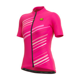 ALÉ Kurzarm Fahrradtrikot - FLASH LADY - Rosa