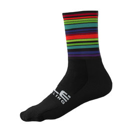 ALÉ Klassische Fahrradsocken - FLASH - Schwarz