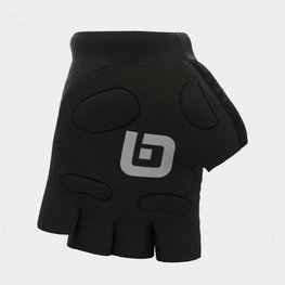 ALÉ Fingerlose Fahrradhandschuhe - AIR - Weiß/Schwarz