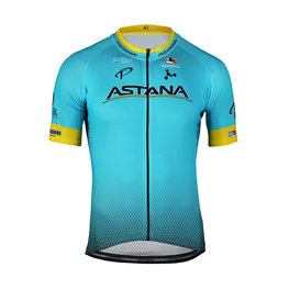 GIORDANA Kurzarm Fahrradtrikot - ASTANA 2019 VERO PRO - Türkis