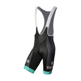 BIANCHI MILANO Fahrradshorts ohne Träger - CINISCO - Schwarz/Hellblau