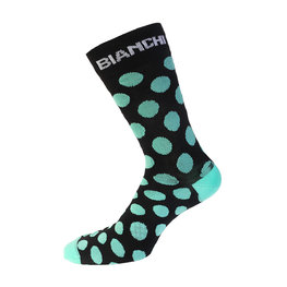 BIANCHI MILANO Klassische Fahrradsocken - BOLCA - Blau/Schwarz