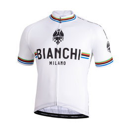 BIANCHI MILANO Kurzarm Fahrradtrikot - NEW PRIDE - Schwarz/Weiß