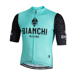 BIANCHI MILANO Kurzarm Fahrradtrikot - PEDASO - Schwarz/Blau