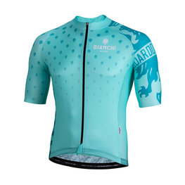 BIANCHI MILANO Kurzarm Fahrradtrikot - SAVIGNANO - Grün