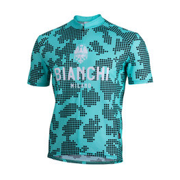 BIANCHI MILANO Kurzarm Fahrradtrikot - PRIOLO MTB - Blau