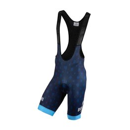 BIANCHI MILANO Fahrradshorts ohne Träger - PALIZZI - Schwarz/Hellblau