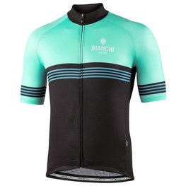 BIANCHI MILANO Kurzarm Fahrradtrikot - PRIZZI - Grün/Schwarz