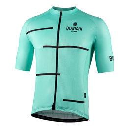 BIANCHI MILANO Kurzarm Fahrradtrikot - DISUERI - Hellblau