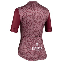 BIANCHI MILANO Kurzarm Fahrradtrikot - SOSIO LADY - Lila