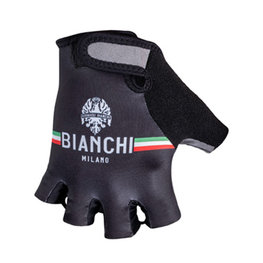 BIANCHI MILANO Fingerlose Fahrradhandschuhe - ANAPO - Schwarz