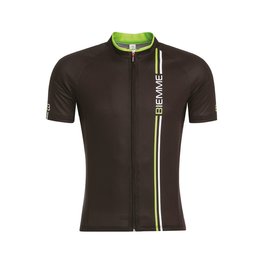 Kurzarm Fahrradtrikot - BLADE  - Schwarz/Grün