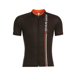 Kurzarm Fahrradtrikot - BLADE  - Orange/Schwarz