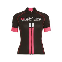 Kurzarm Fahrradtrikot - IDENTITY18 LADY - Rosa/Weiß/Schwarz