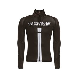 Langarm Fahrradtrikot für den Winter - JAMPA™ 2.0 WINTER - Schwarz/Weiß