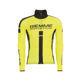 Langarm Fahrradtrikot für den Winter - JAMPA™ 2.0 WINTER - Schwarz/Gelb