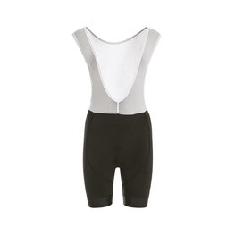 Kurze Fahrradhose mit Trägern - FLEX LADY - Weiß/Schwarz