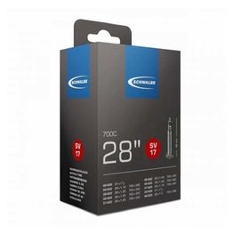 SCHWALBE Reifenschlauch - 700Cx28 SV17 40mm - Schwarz