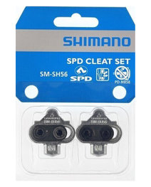 SHIMANO Schuhplatten - SM-SH56 SPD - Silber