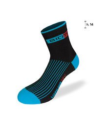 BIOTEX Klassische Fahrradsocken - TERMO - Schwarz/Blau