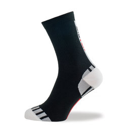BIOTEX Klassische Fahrradsocken - THERMOLITE - Schwarz/Weiß