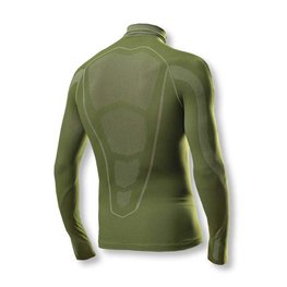 BIOTEX Langarm Fahrrad-Shirt - POWERFLEX WARM - Grün