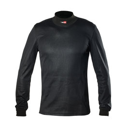 BIOTEX Langarm Fahrrad-Shirt - WINDPROOF - Schwarz