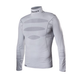 BIOTEX Langarm Fahrrad-Shirt - BIOFLEX WARM - Grau