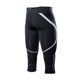 BIOTEX 3/4 lange Fahrradhose ohne Träger - PIRATA - Schwarz