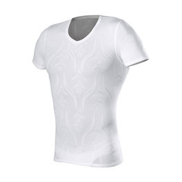 BIOTEX Kurzarm Fahrrad-Shirt - SECOND SKIN - Weiß
