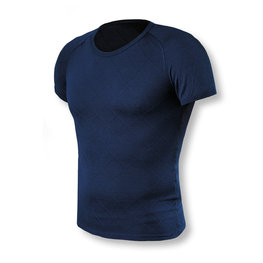 BIOTEX Kurzarm Fahrrad-Shirt - REFLEX PLUS - Blau