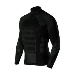 BIOTEX Langarm Fahrrad-Shirt - ICEBREAK - Schwarz/Grau