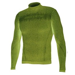 BIOTEX Langarm Fahrrad-Shirt - 3D TURTLENECK - Grün