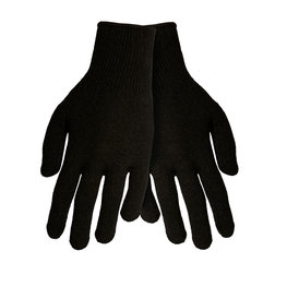 BIOTEX Langfinger-Fahrradhandschuhe - WOOL EFFECT - Schwarz