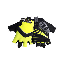 BIOTEX Fingerlose Fahrradhandschuhe - SUMMER - Gelb/Schwarz