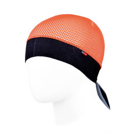 BIOTEX Fahrrad-Bandana - POWERFLEX NET - Orange/Schwarz