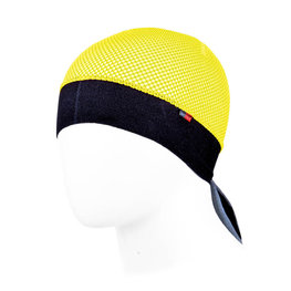BIOTEX Fahrrad-Bandana - POWERFLEX NET - Schwarz/Gelb