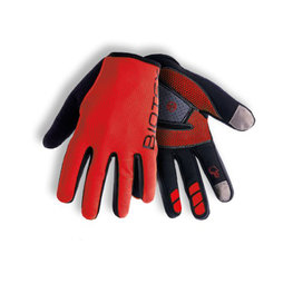 BIOTEX Langfinger-Fahrradhandschuhe - EPIC - Rot/Schwarz