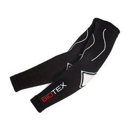 BIOTEX Fahrrad-Handwärmer - SEAMLESS - Weiß/Schwarz
