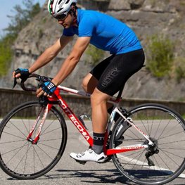 BIOTEX Kurzarm Fahrradtrikot - EMANA - Hellblau