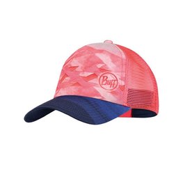 BUFF Fahrradmütze - TRUCKER AMDO - Blau/Rosa