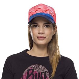 BUFF Fahrradmütze - TRUCKER AMDO - Blau/Rosa
