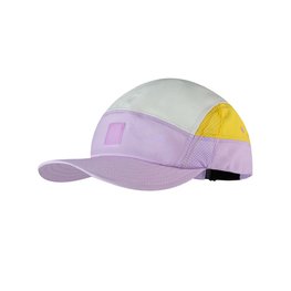 BUFF Fahrradmütze - DOMUS LILAC - Weiß/Lila/Gelb