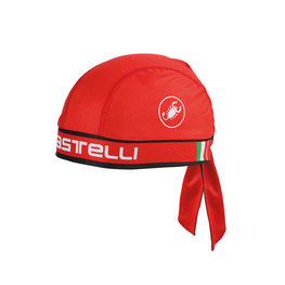 CASTELLI Fahrrad-Bandana - LIGHT HEAD - Rot