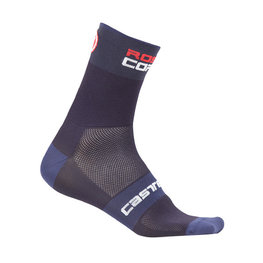CASTELLI Klassische Fahrradsocken - ROSSO CORSA 9 - Blau