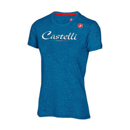 CASTELLI Kurzarm Fahrrad-Shirt - CLASSIC W - Blau